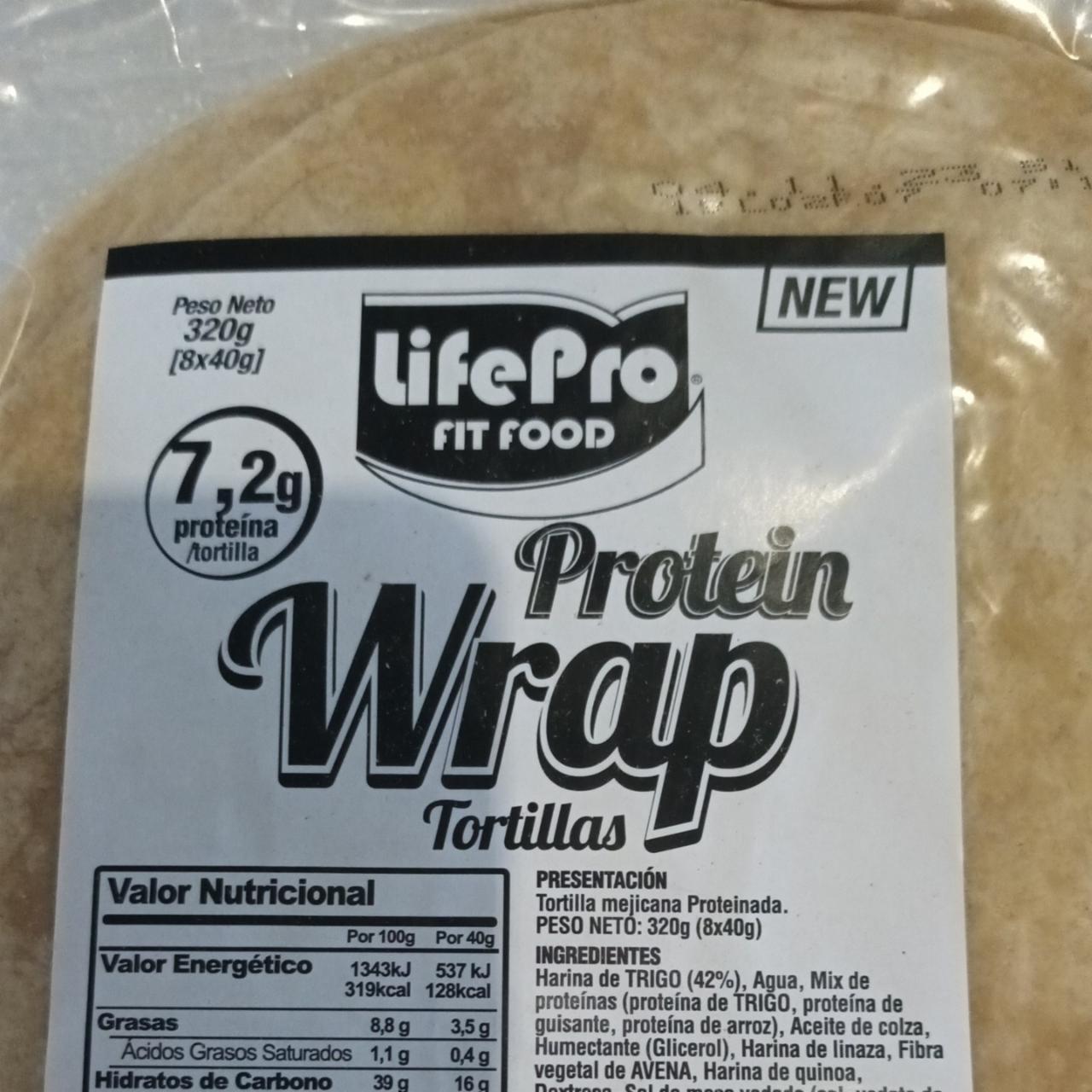 Fotografie - protein Wrap torttilas LifePro Fitfood
