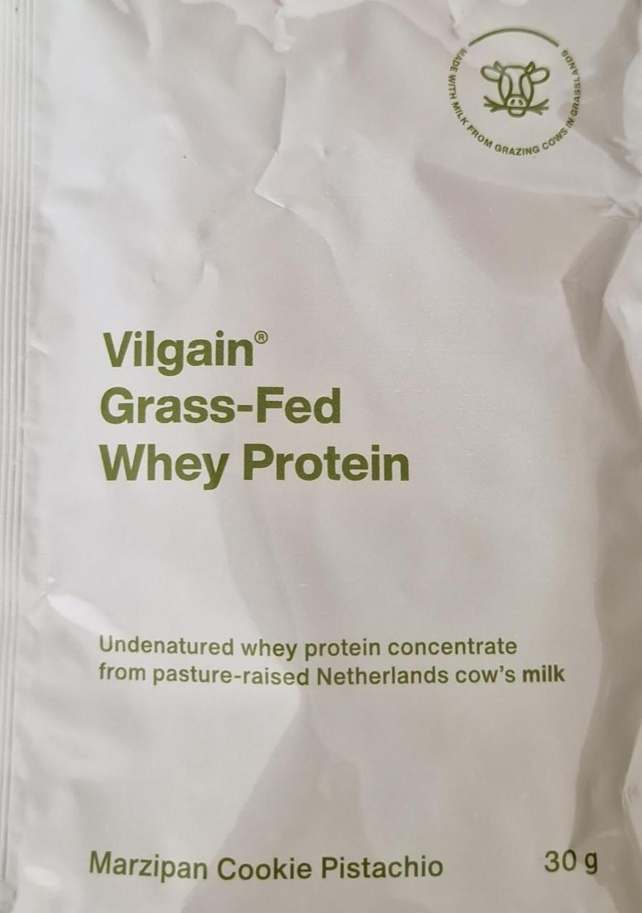 Fotografie - Grass-Fed Whey Protein Marzipan Cookie Pistachio Vilgain