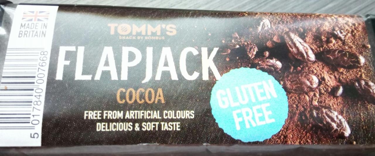 Fotografie - FlapJack gluten free cocoa Tomm's
