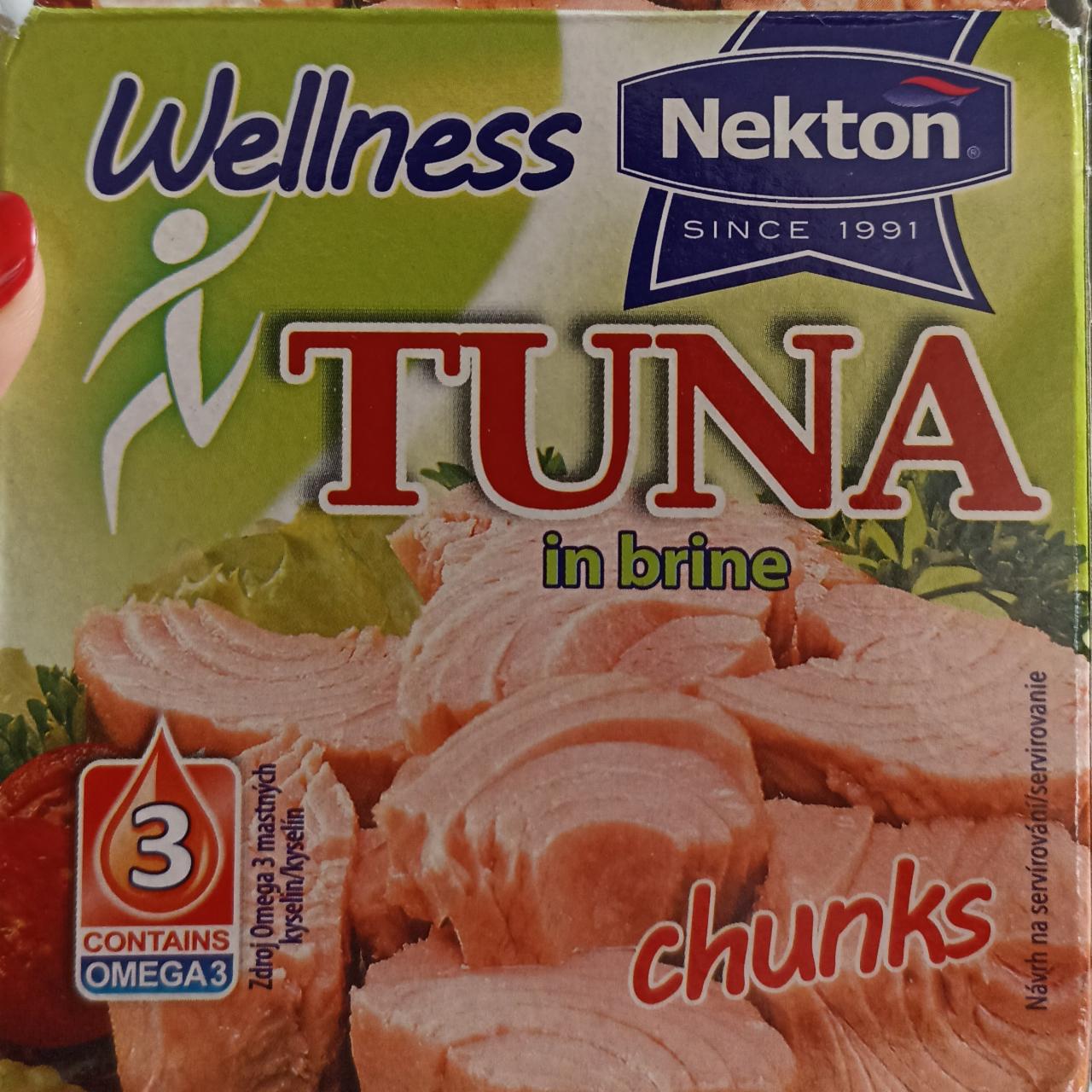 Fotografie - Wellness Tuna chunks in brine Nekton