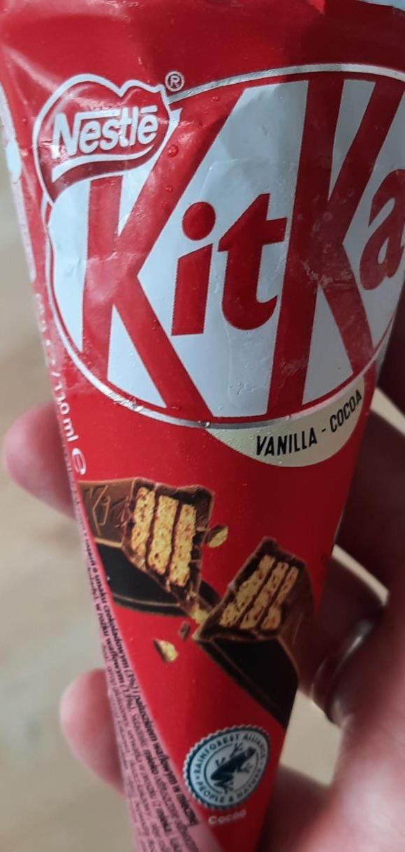 Fotografie - KitKat vanilla cocoa Nestlé