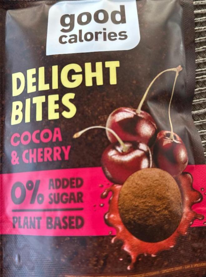 Fotografie - Delight bites cocoa & cherry Good calories