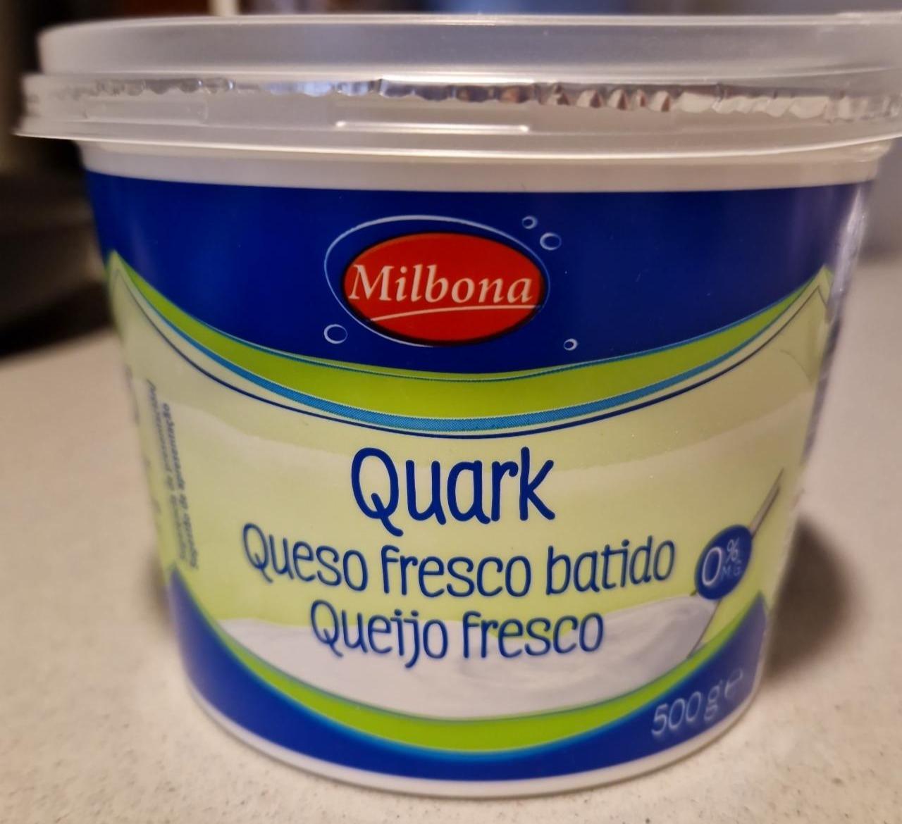 Fotografie - Quark Queso fresco batido 0% Milbona