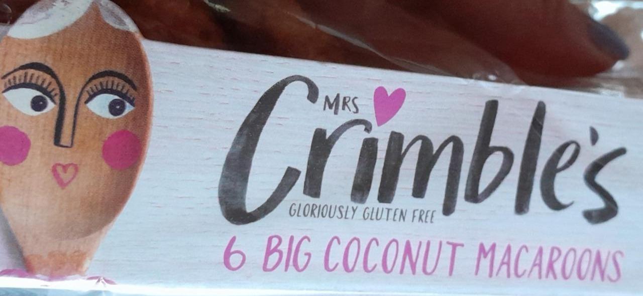 Fotografie - crimbles big coconut macaroons
