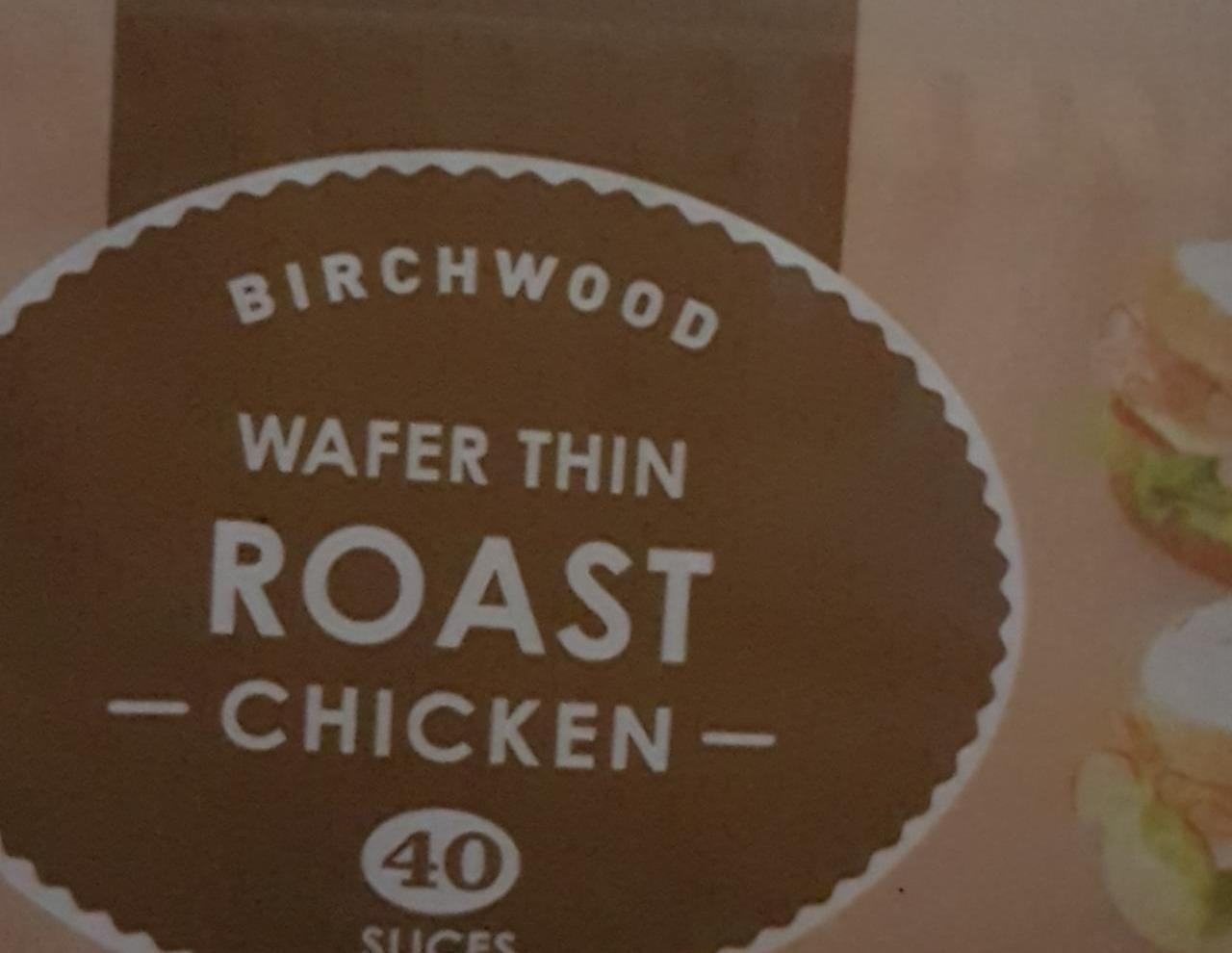 Fotografie - Wafer thin roast chicken Birchwood