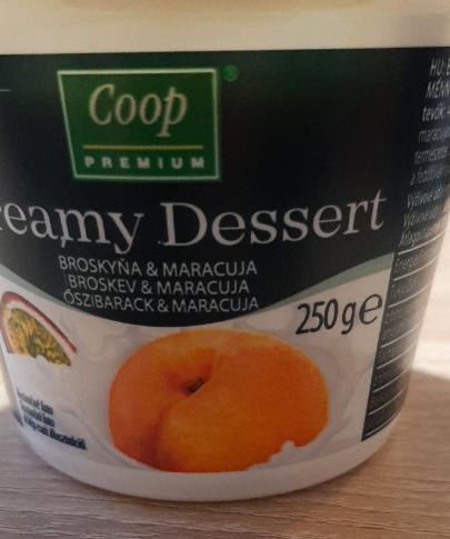 Fotografie - Creamy Dessert Broskev & Maracuja - Coop Premium