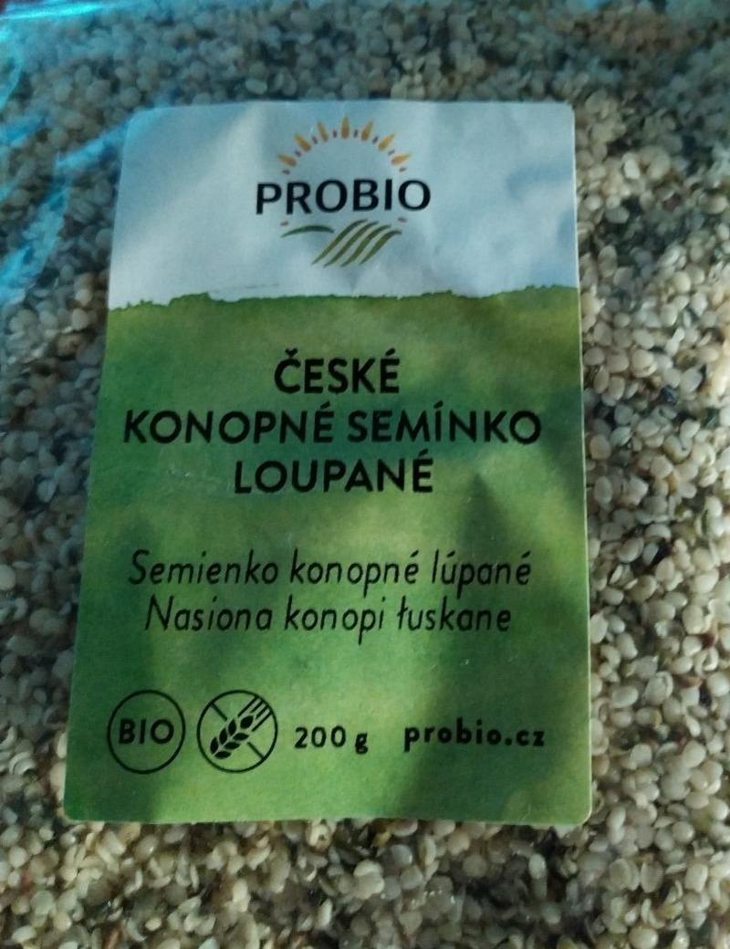 Fotografie - České konopné semínko loupané Probio