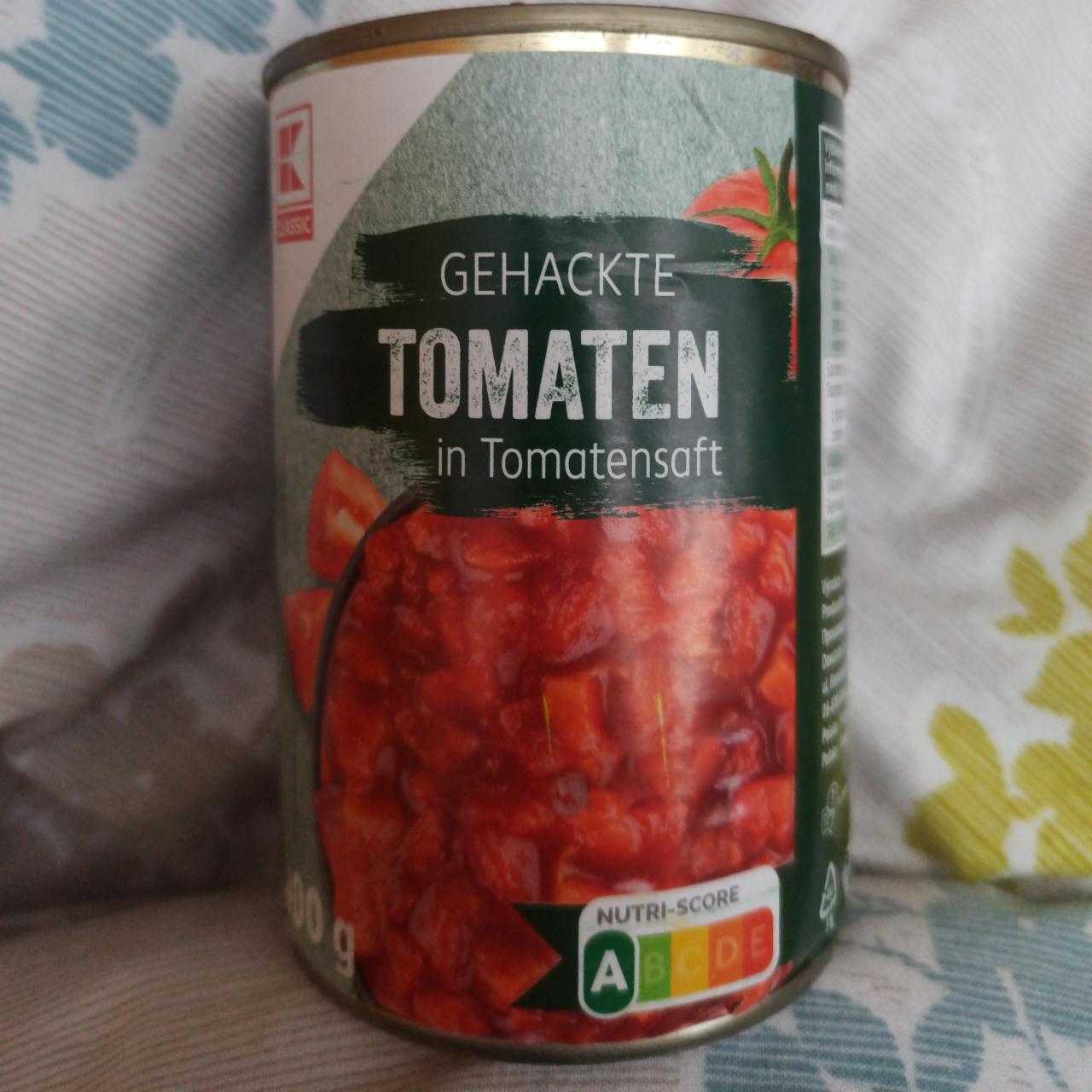 Fotografie - Gehackte tomaten in tomatensaft K-Classic