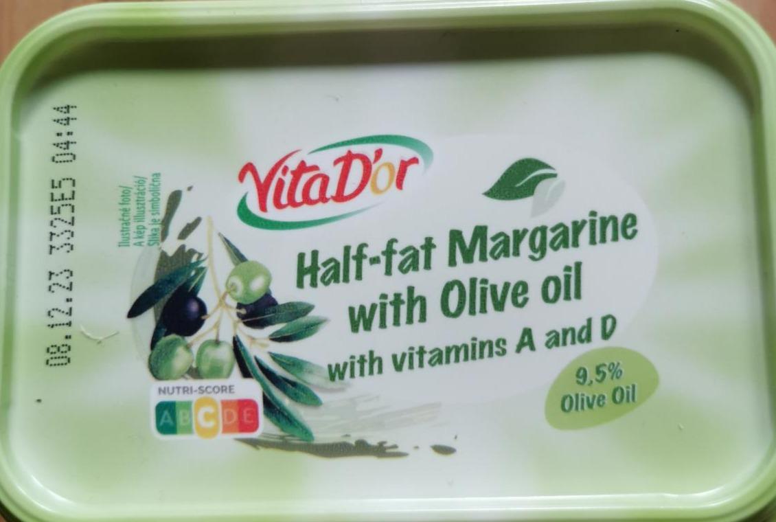 Fotografie - Half-fat Margarine with Olive oil Vita D´or