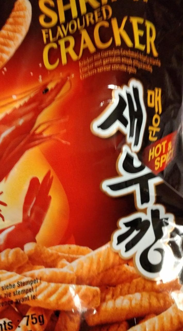 Fotografie - Shrimp flavoured cracker Hot Nongshim