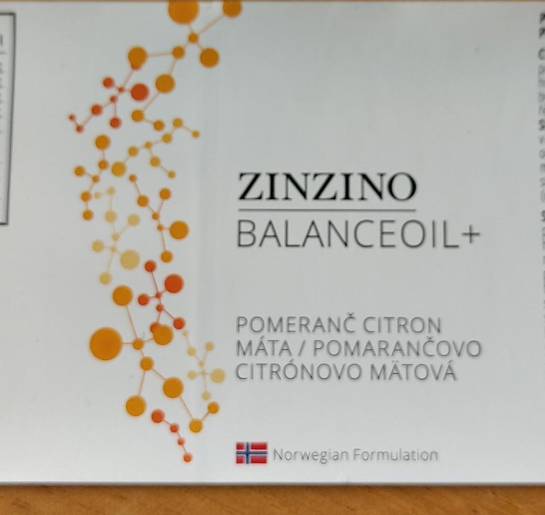 Fotografie - BalanceOil+ Pomeranč Citron Máta Zinzino