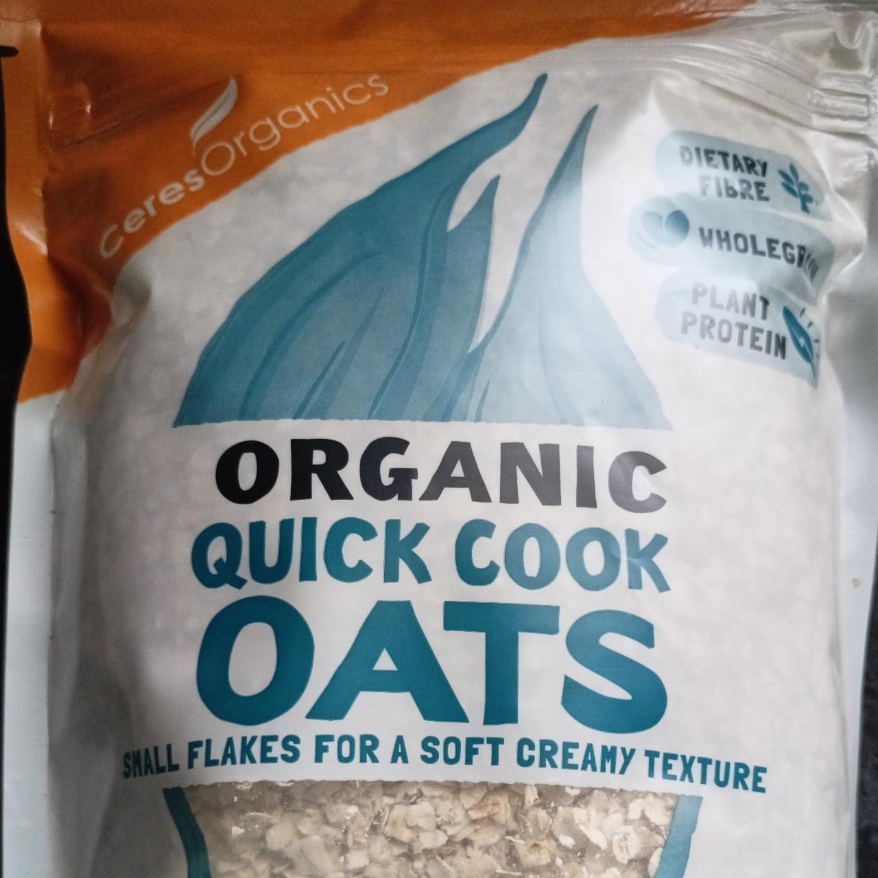 Fotografie - Organic Quick cook oats Ceres Organics