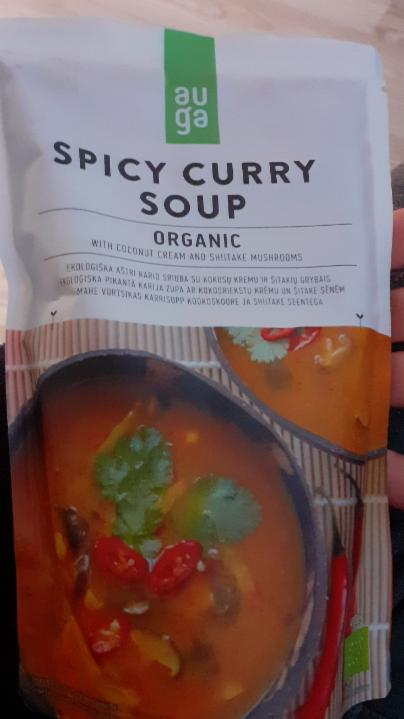 Fotografie - spicy curry soup Auga