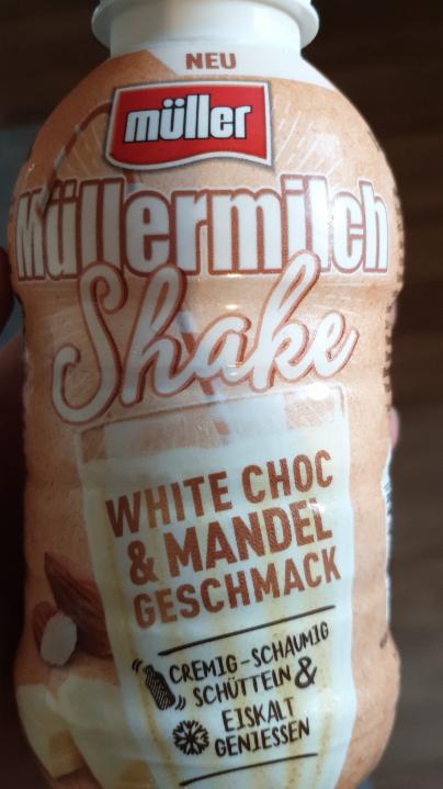 Fotografie - Müllermilch Shake white choc & mandel