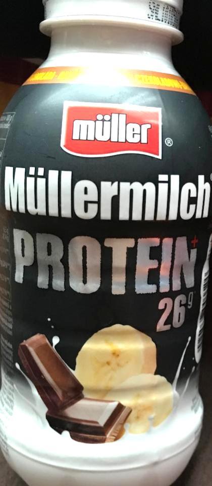 Fotografie - Müllermilch protein čokoláda banán Müller