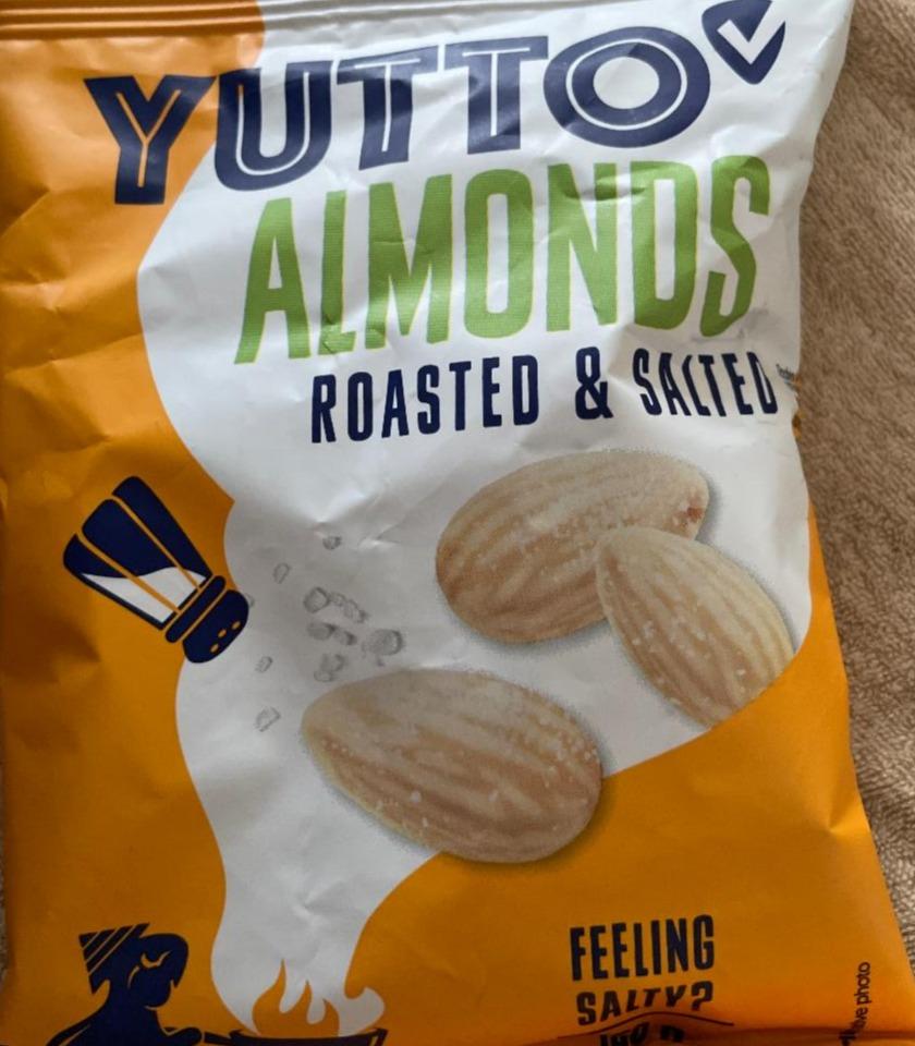 Fotografie - Almonds Roasted & salted Yutto