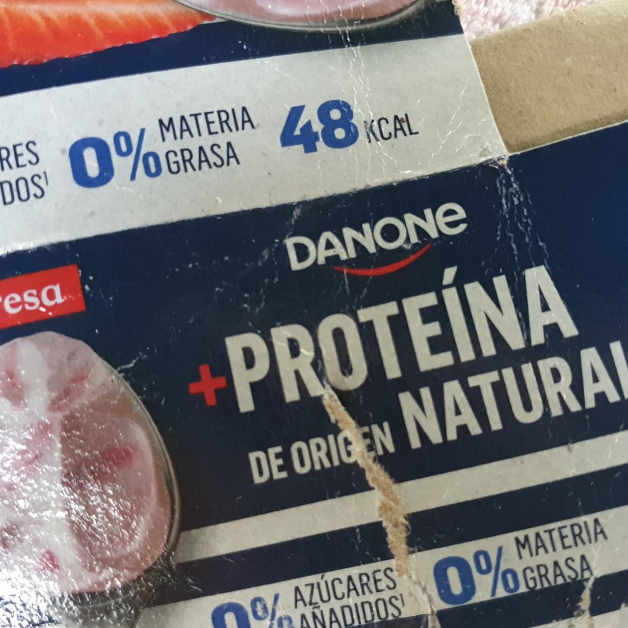 Fotografie - +Proteína de origen natural Fresa Danone