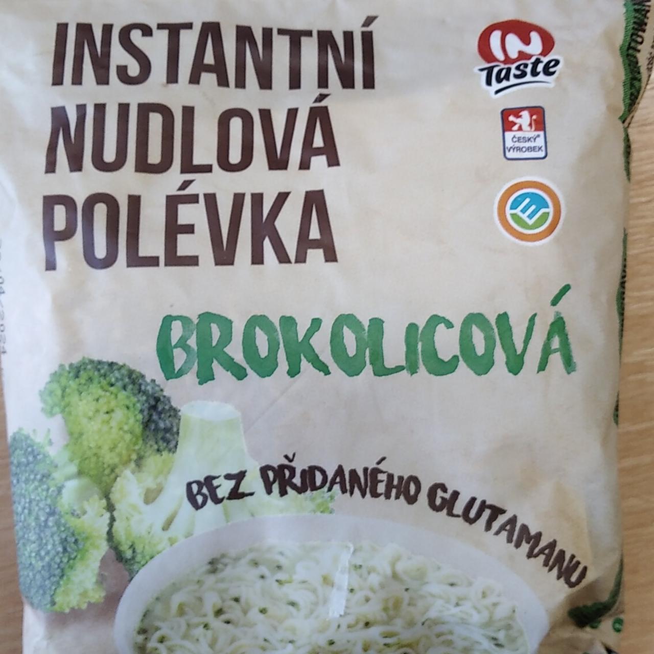Fotografie - instantní nudlová polévka brokolicová In Taste