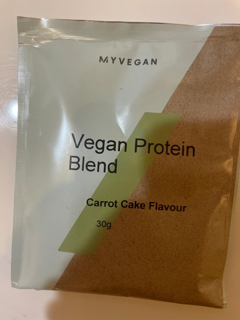 Fotografie - Vegan Protein Blend Carrot Cake Flavour MyVegan