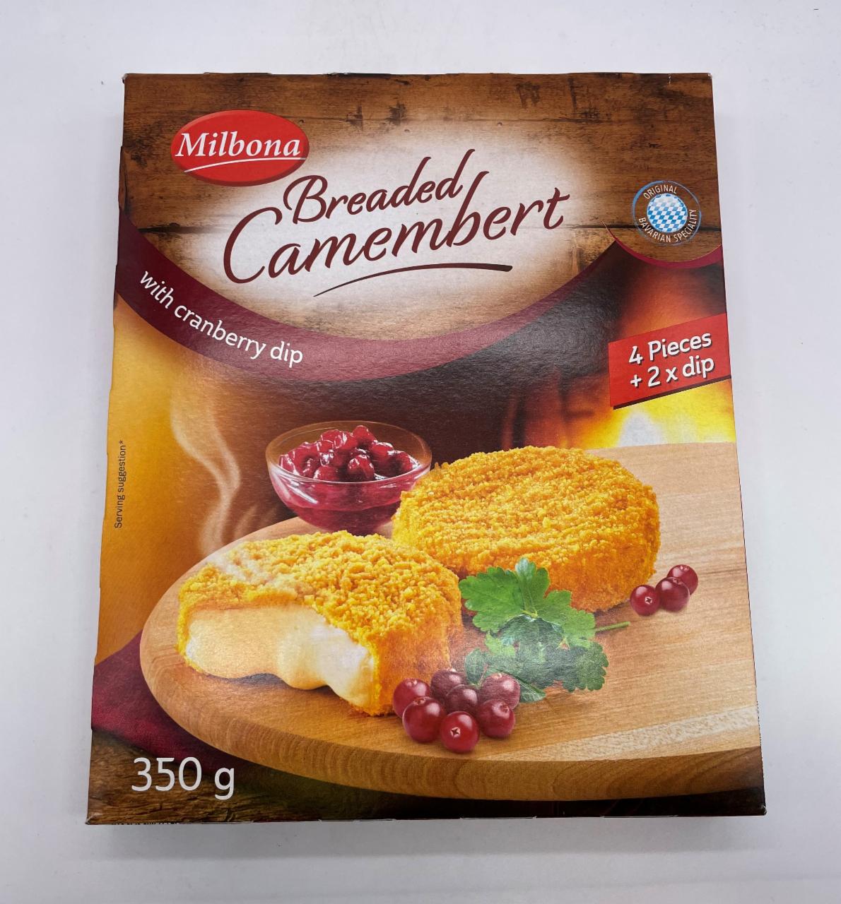 back camembert Alpenmark - kalorie, kJ a nutriční hodnoty