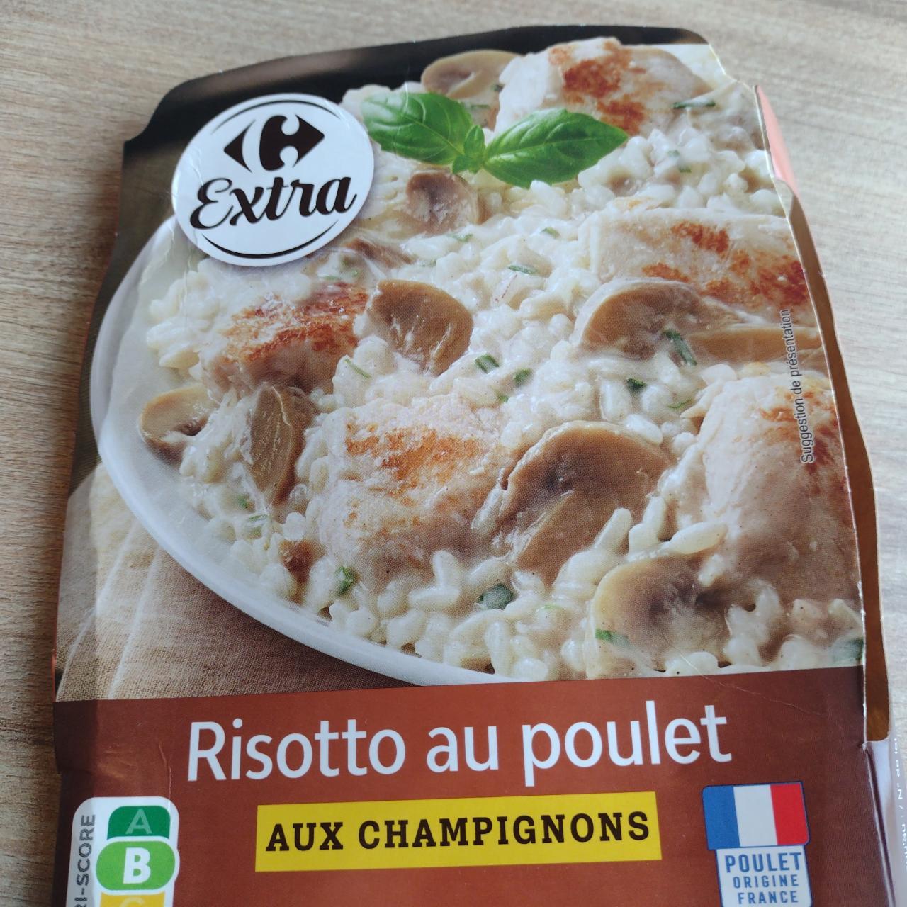 Fotografie - Risotto au poulet aux champignons Carrefour Extra