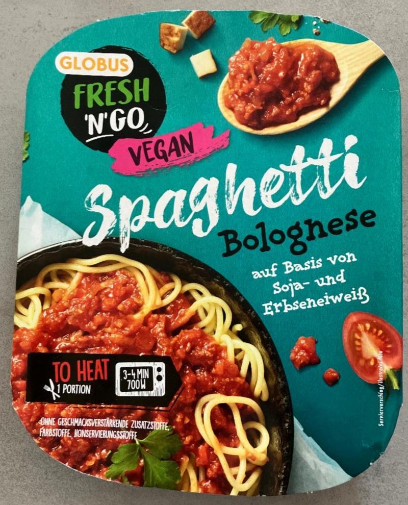Fotografie - Fresh 'n' Go Vegan Spaghetti Bolognese Globus