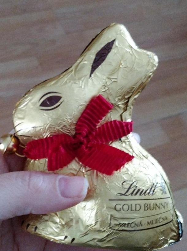 Fotografie - Gold Bunny mléčná čokoláda Lindt