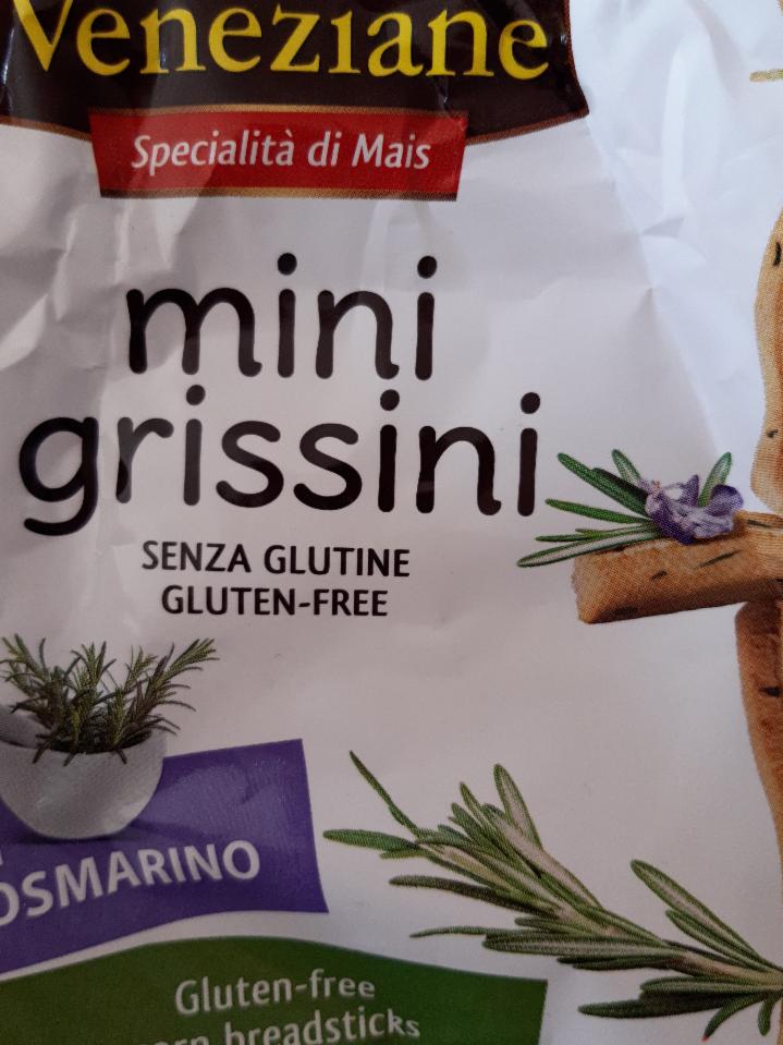 Fotografie - mini grissini bezlepkové gluten free
