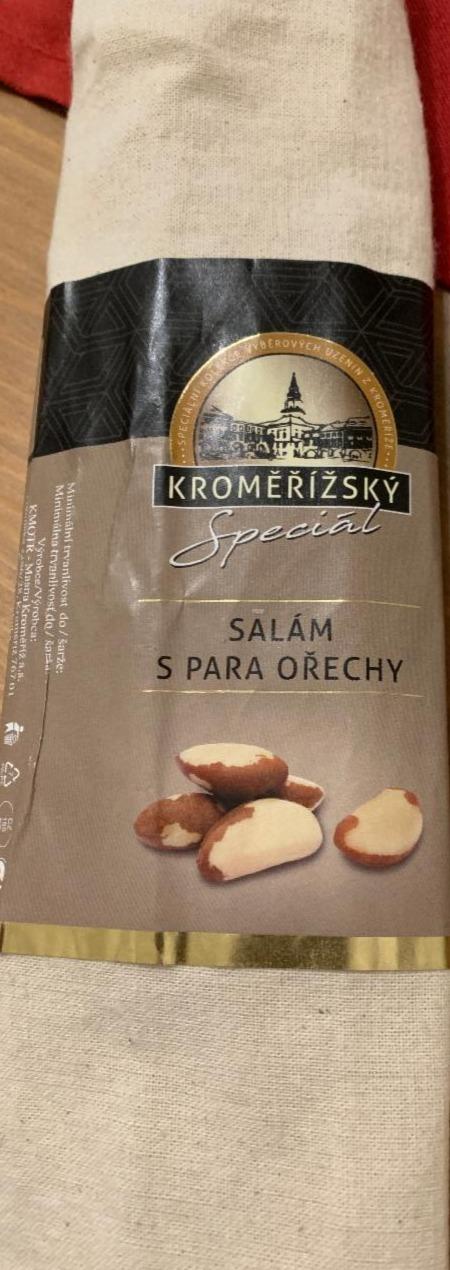 Fotografie - Kroměřížský speciál salám s para ořechy