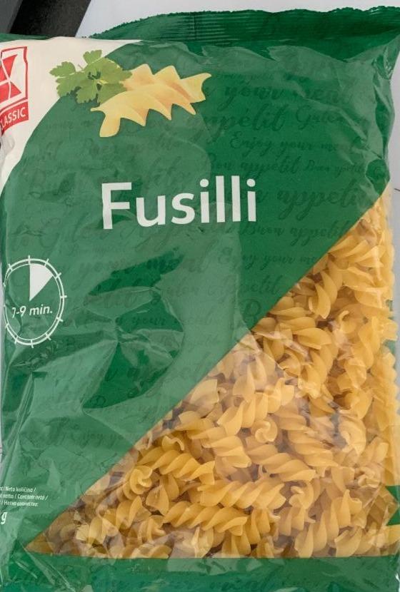 Fotografie - Fusilli bezvaječné semolinové těstoviny K-Classic