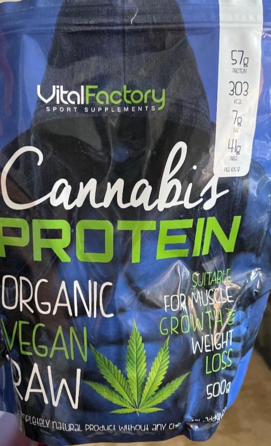 Fotografie - Organic Vegan Raw Cannabis Protein VitalFactory