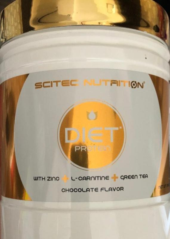 Fotografie - Diet Protein Chocolate flavor SciTec Nutrition