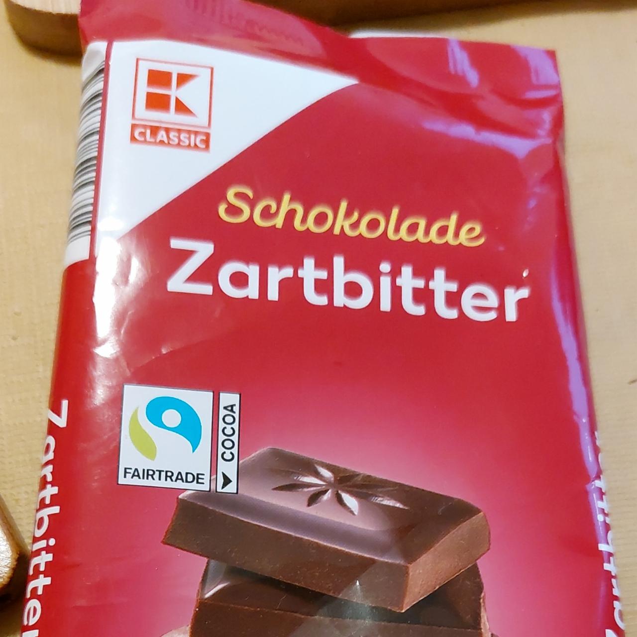 Fotografie - Herbe Zartbitter Schokolade 50% K-Classic
