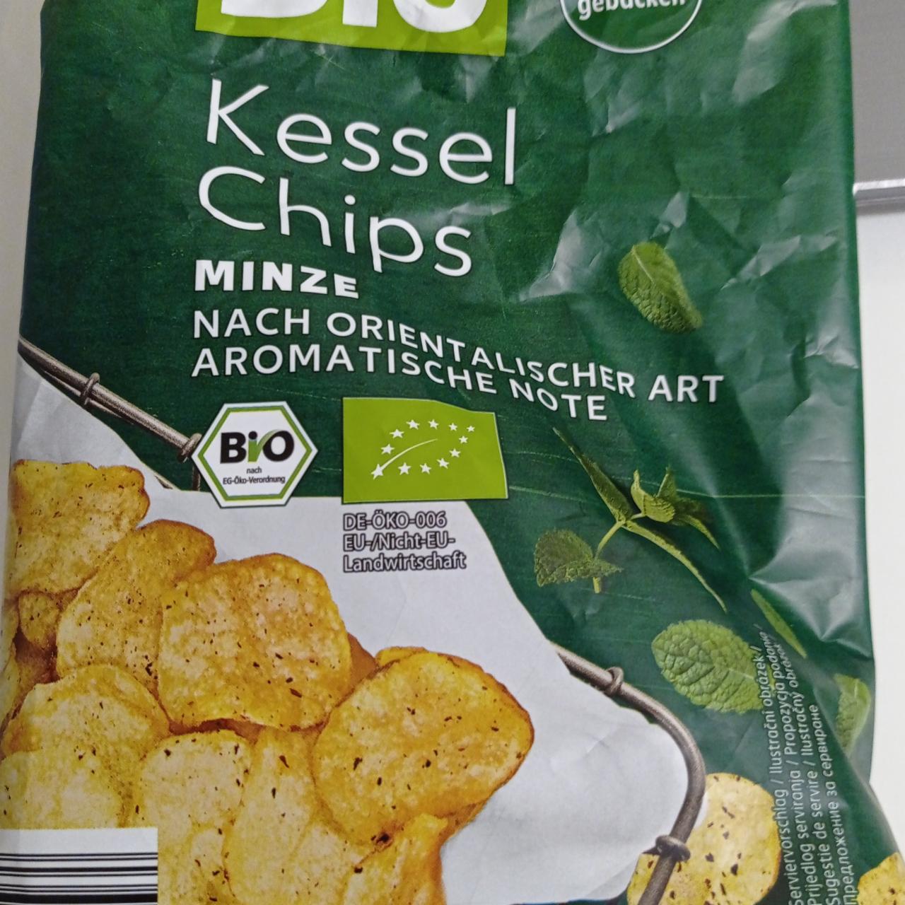 Fotografie - Bio Kessel Chips Minze K-Bio