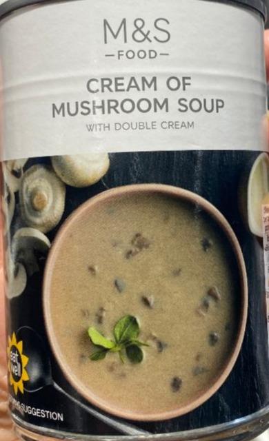 Fotografie - Cream of Mushroom Soup M&S Food