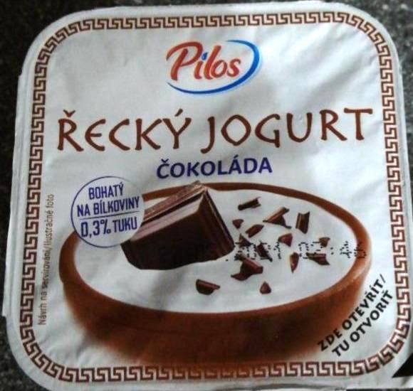 Fotografie - Řecký jogurt čokoláda 0.3% tuku Pilos