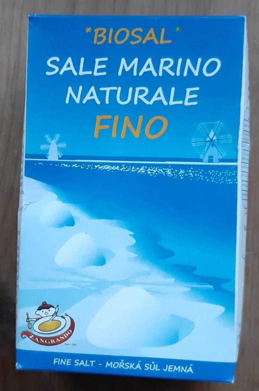 Fotografie - Mořská sůl jemná Sale Marino Naturale Fino Biosal