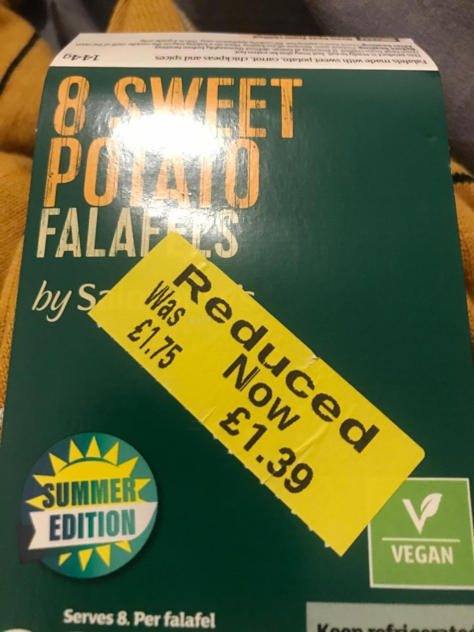 Fotografie - Sweet potato falafels by Sainsbury’s