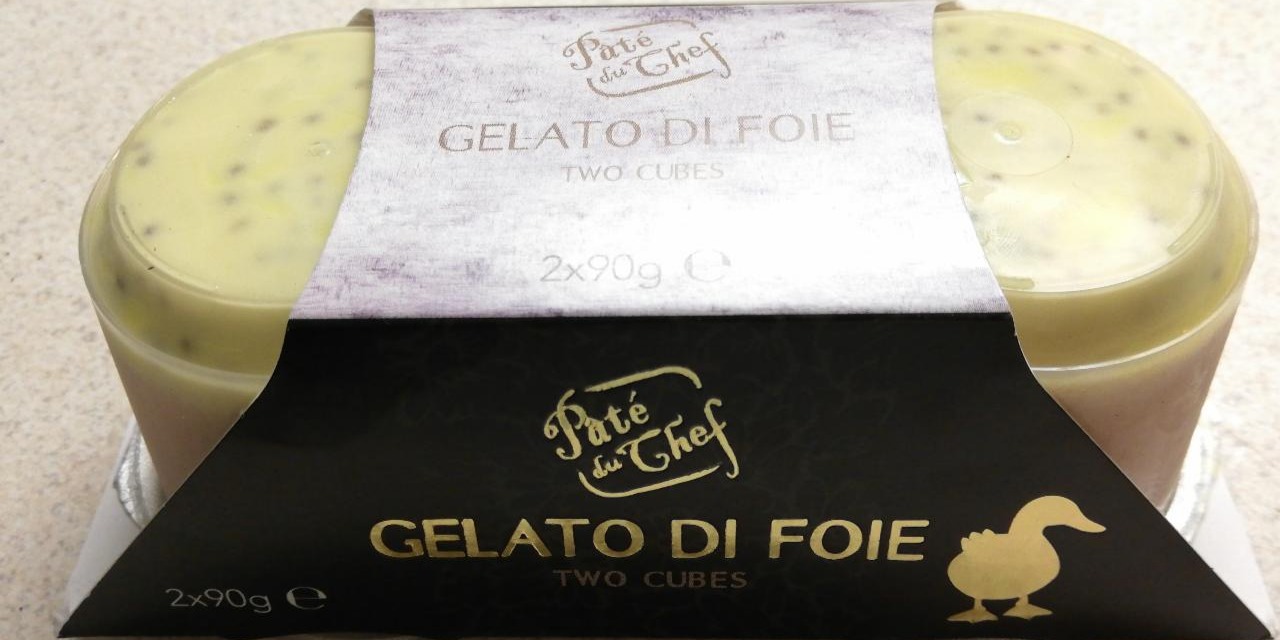 Fotografie - Paté du Chef Gelato di Foie s příchutí lanýže