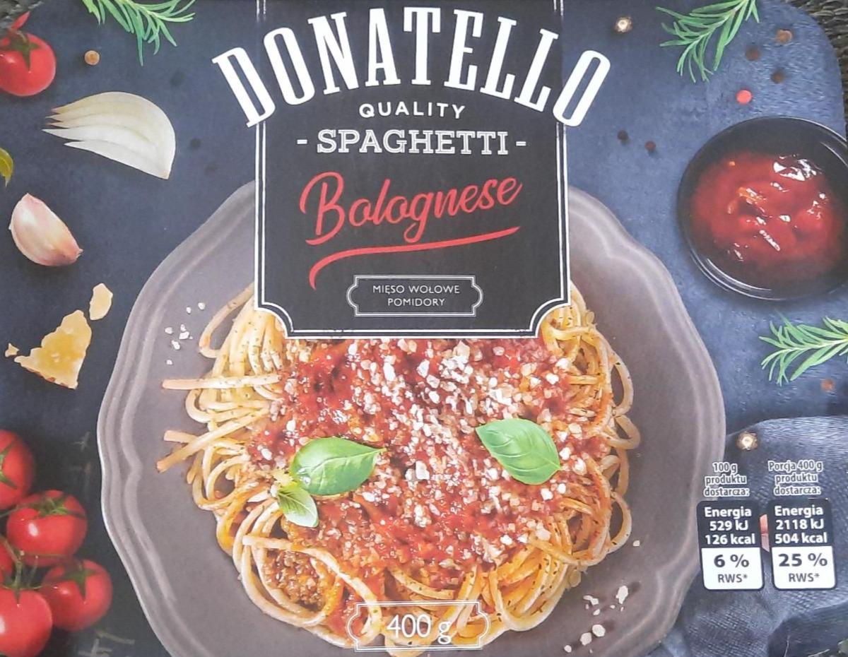 Fotografie - Spaghetti bolognese Donatello