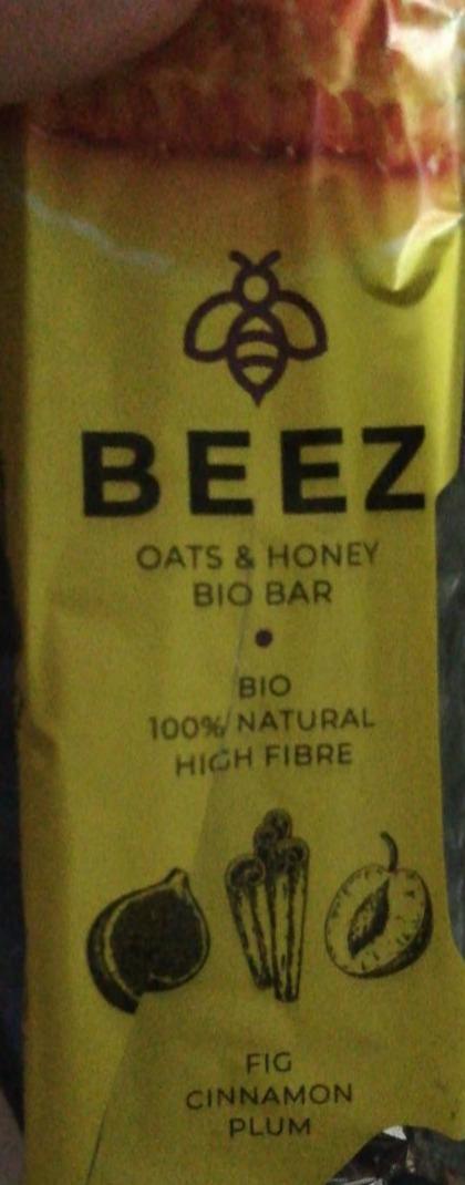 Fotografie - Oats & Honey Bio Bar fig cinnamon plum BEEZ