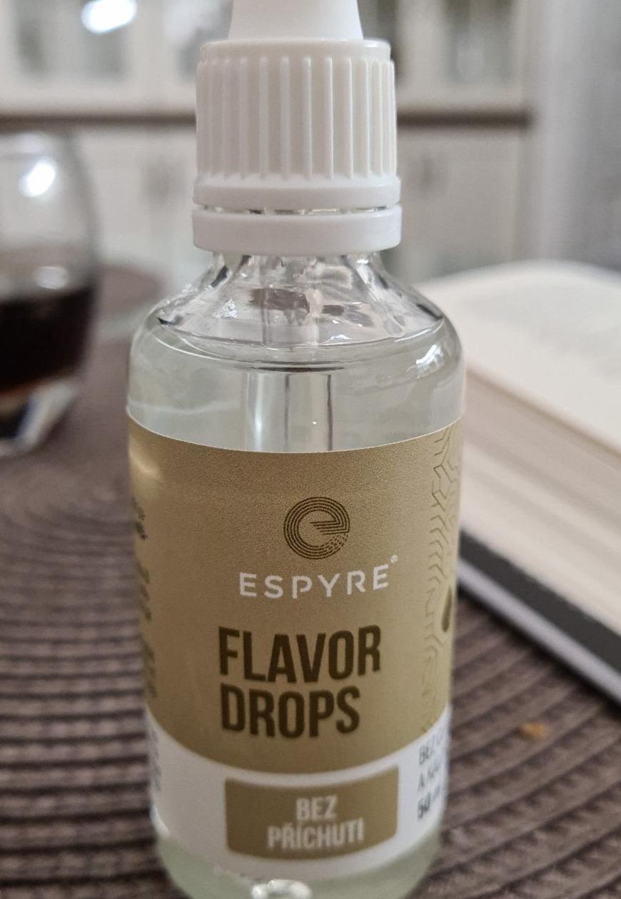 Fotografie - Flavor Drops bez příchuti Espyre
