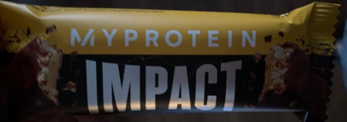 Fotografie - Impact Bar Caramel Myprotein