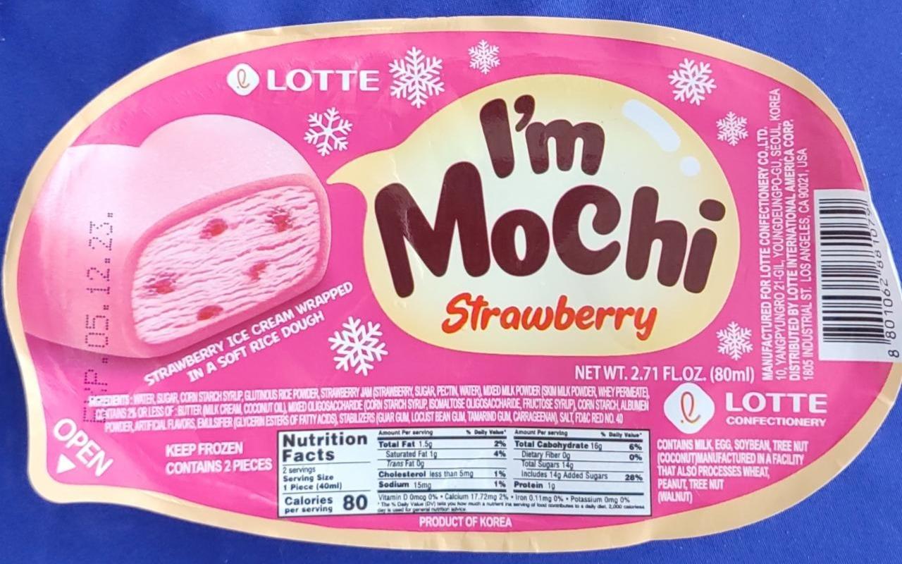 Fotografie - I'm MoChi Strawberry Lotte