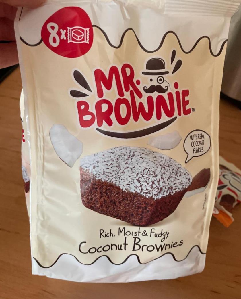 Fotografie - Coconut Brownies Mr.Brownie 8 ks