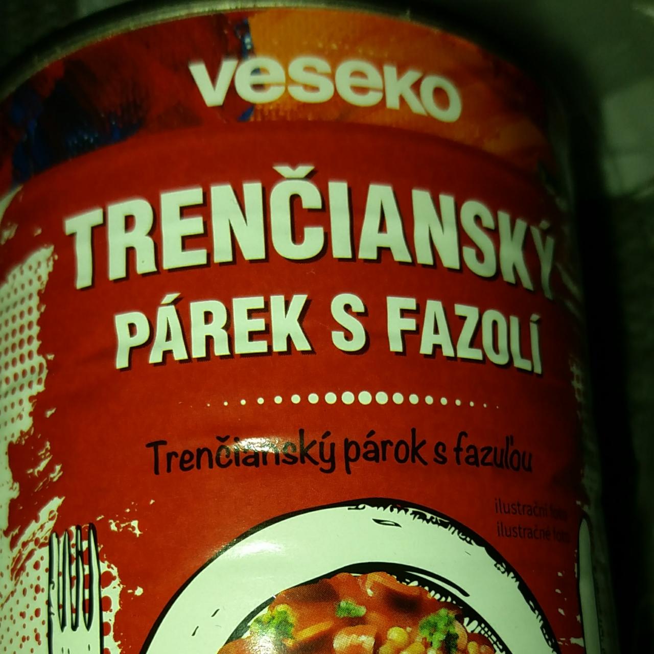 Fotografie - Trenčianský párek s fazolí Veseko