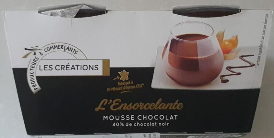 Fotografie - Mousse chocolat l'Ensorcelante Les Créations