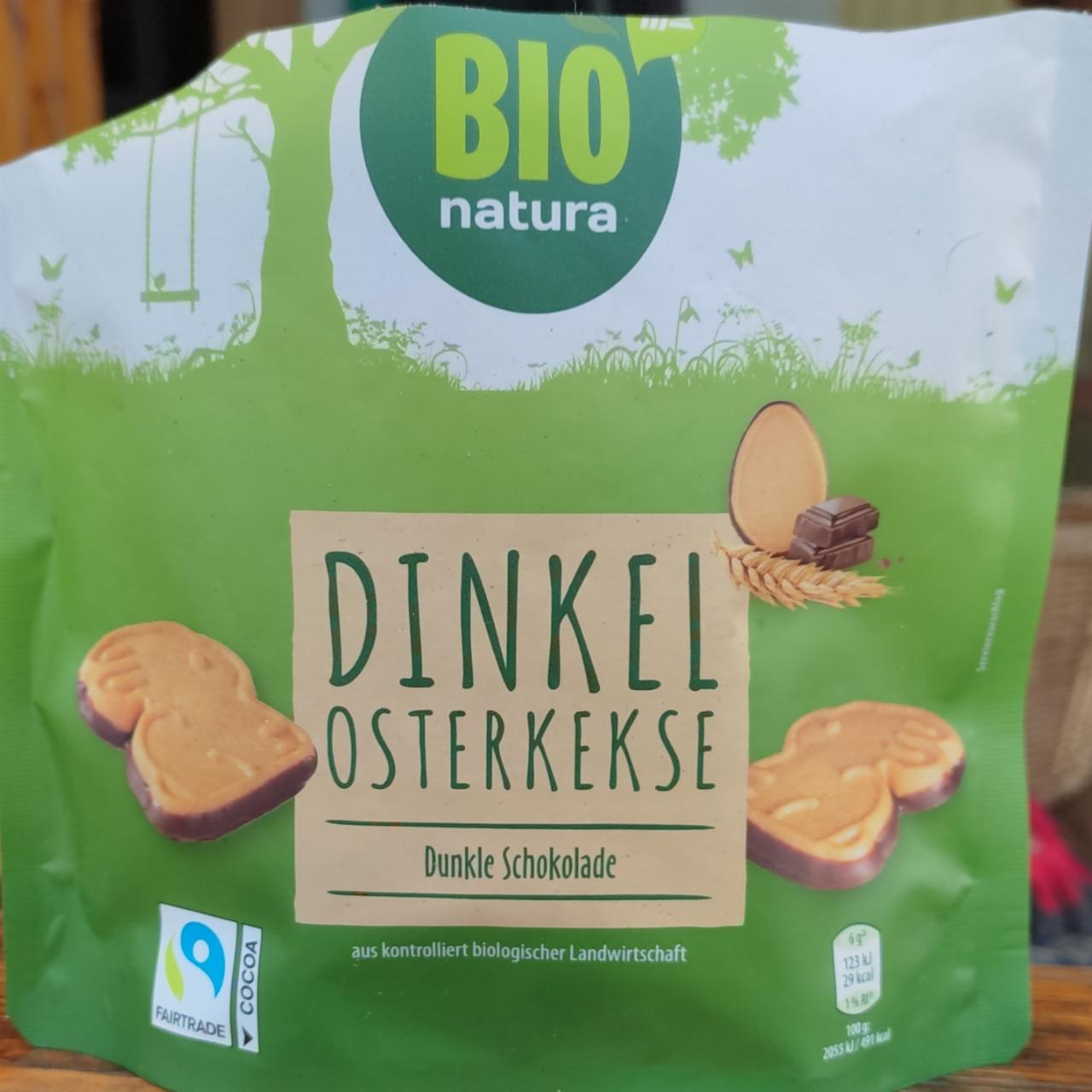 Fotografie - Dinkel Osterkekse dunkle Schokolade Bio natura