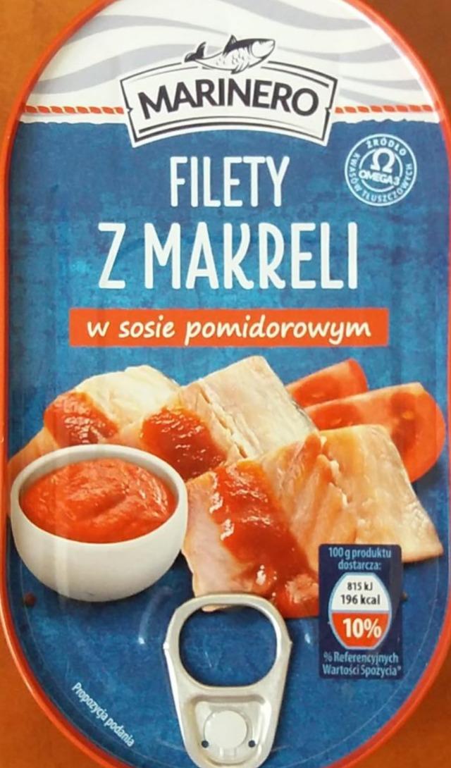 Fotografie - Filety z makreli w sosie pomidorowym Marinero