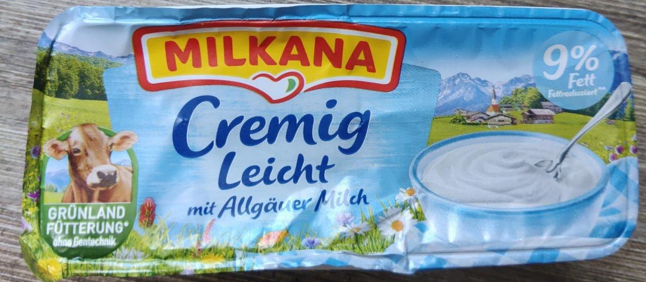 Fotografie - Sahne mit Allgäuer Milch Cremig Leicht Milkana